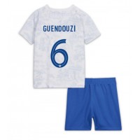 France Matteo Guendouzi #6 Replica Away Minikit World Cup 2022 Short Sleeve (+ pants)